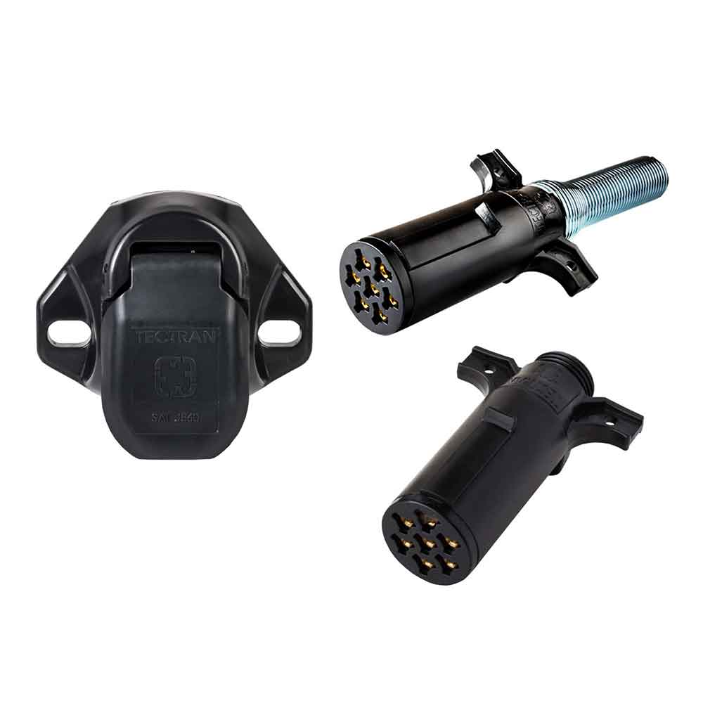 7 Way Poly Plug & Socket