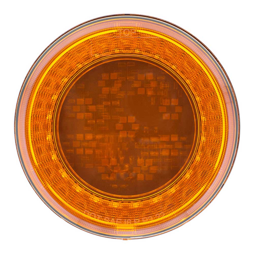 4" Round 33 Amber LED Lumos S-Series Light