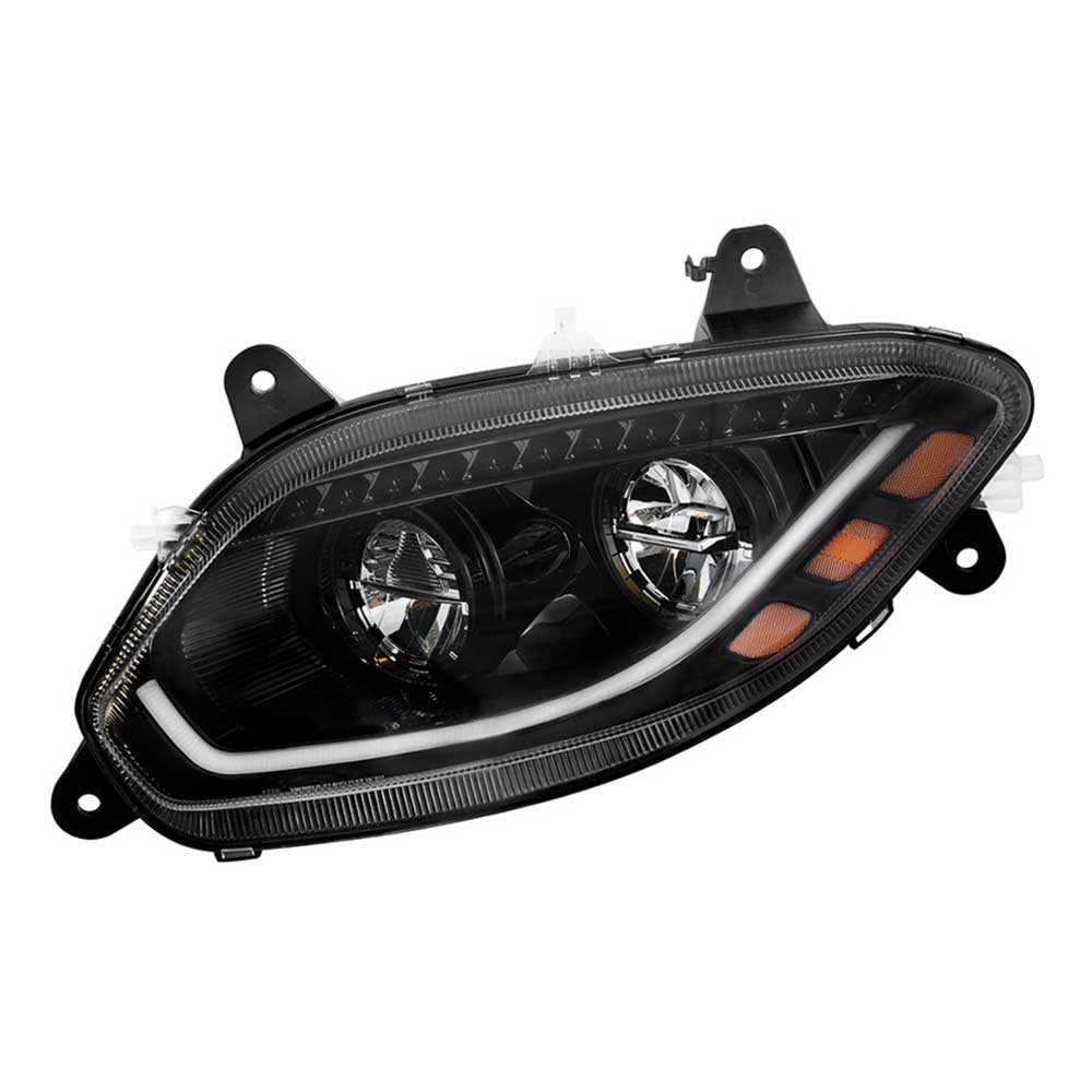 International LT Black Inner Housing 86 LED Headlight