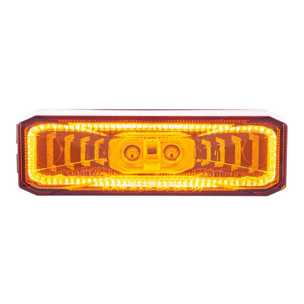 4" 10 LED Rectangular Abyss Marker Light