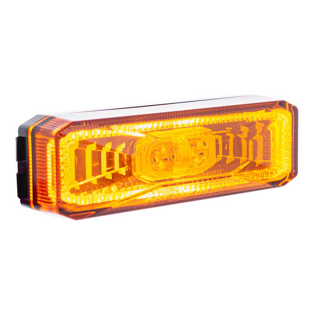 4" 10 LED Rectangular Abyss Marker Light