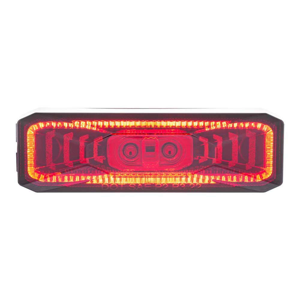 4" 10 LED Rectangular Abyss Marker Light