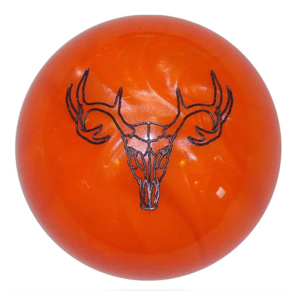 Neon Orange Deer Skull Shifter Knob