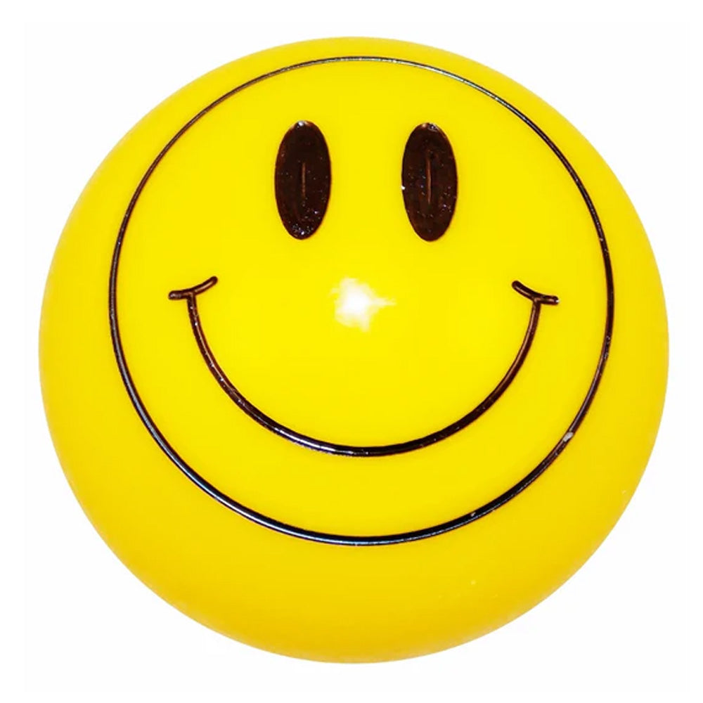 Yellow Circle Smiley Face Shifter Knob