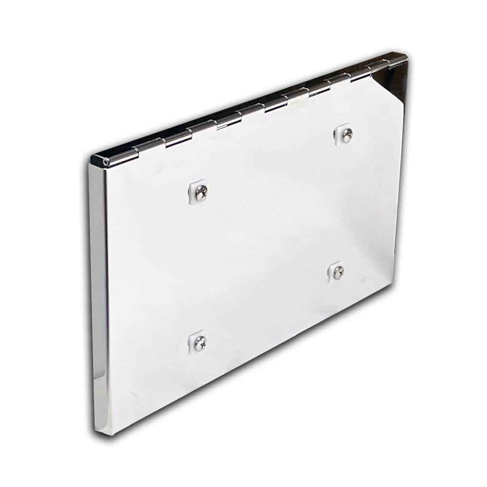Peterbilt 379 430 Stainless Steel License Plate Holder
