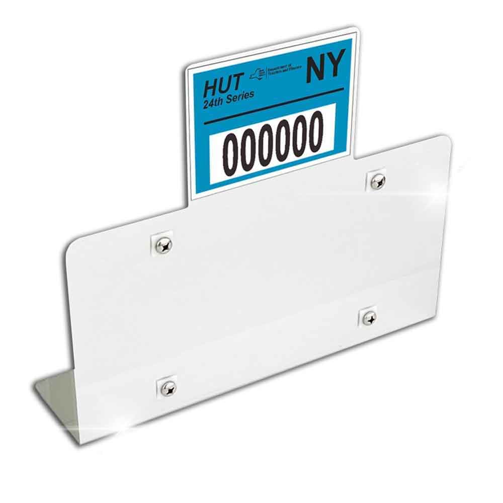 430 Stainless Steel Flanged License Plate Holder