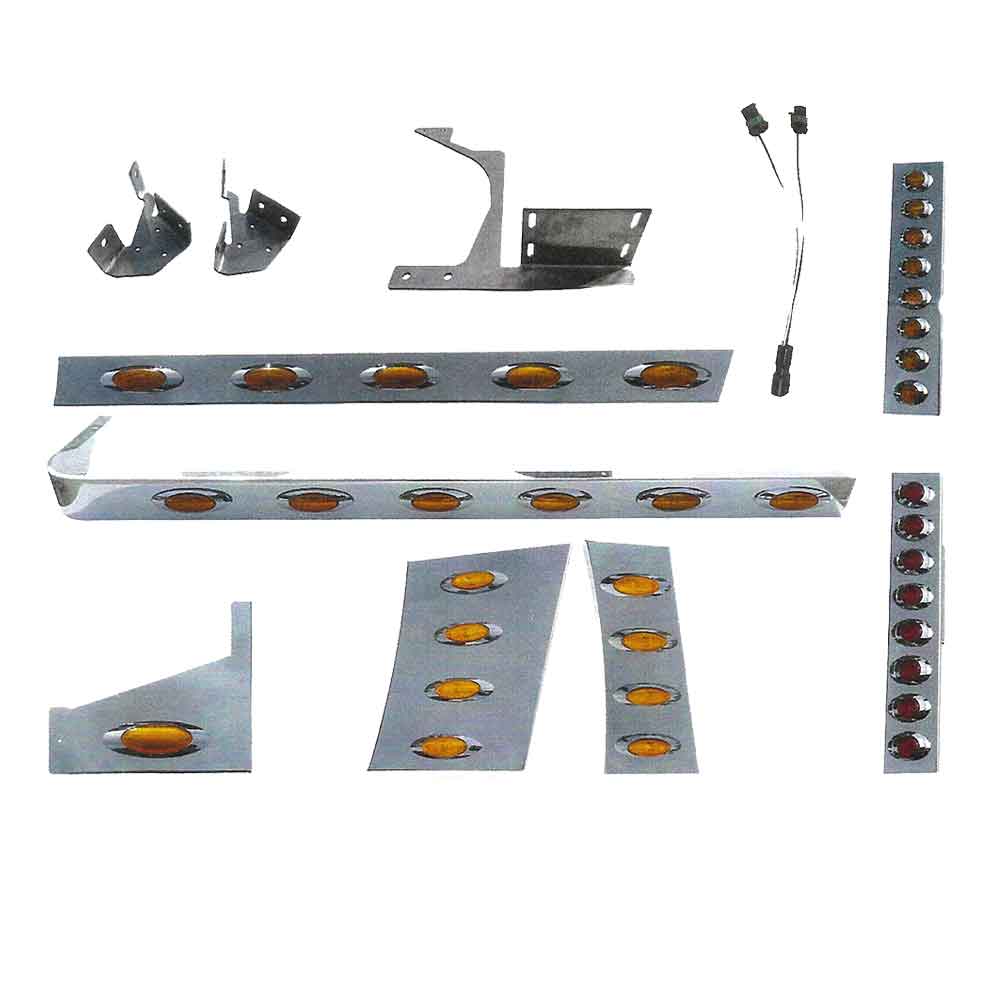 Peterbilt 389 70" Cab & Sleeper Panel Kit