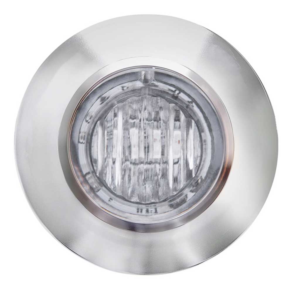 3/4" Double Fury 2 LED Mini Marker Light with Clear Lens