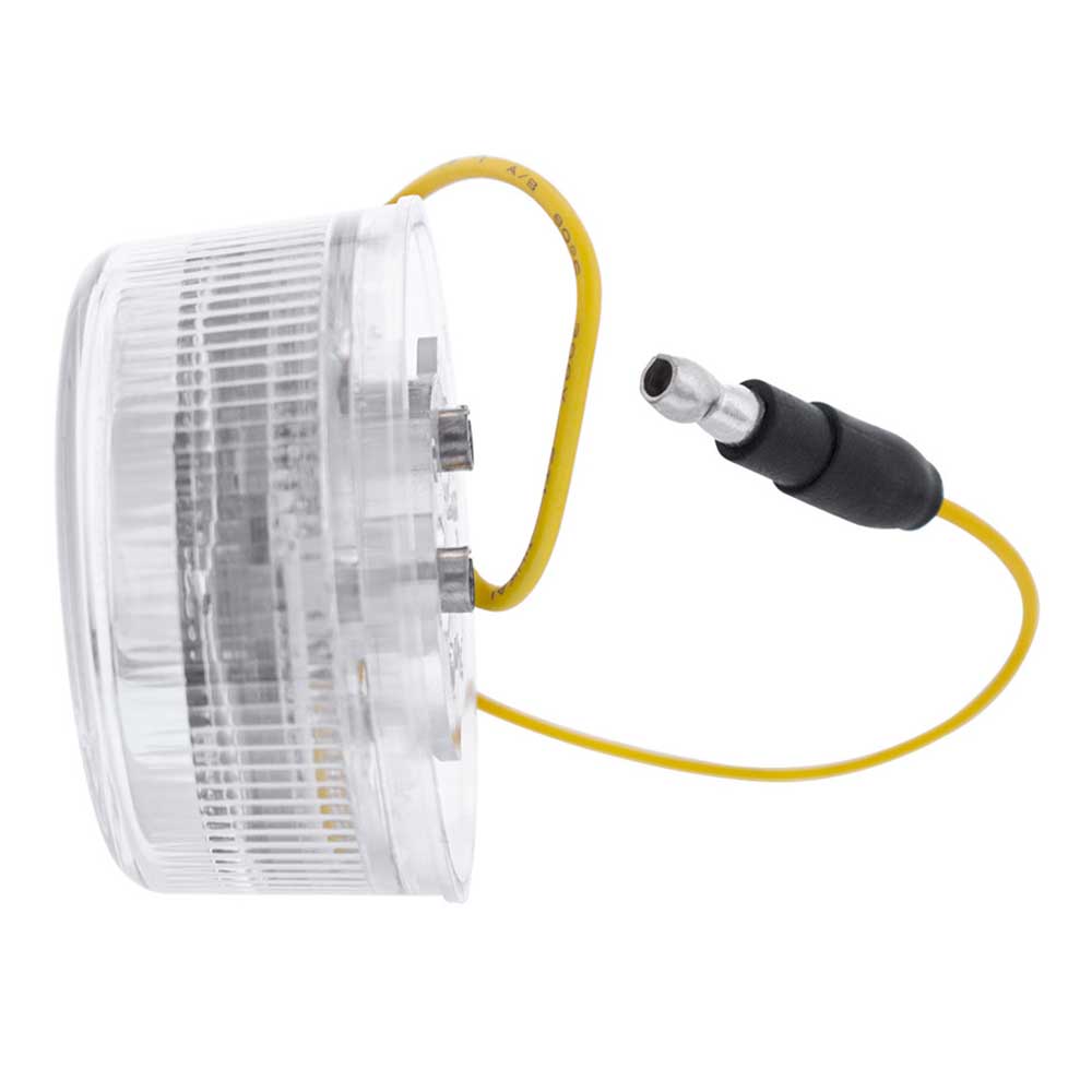 2" Double Fury 7 LED Marker Light with Clear Lens