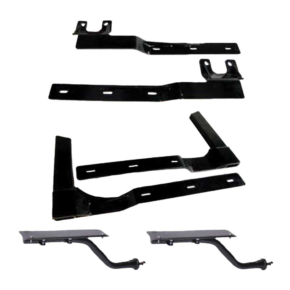Low Air 2005 and newer Tandem Fender Hidden Bracket Kit - with 360 Swivel Pad Bracket