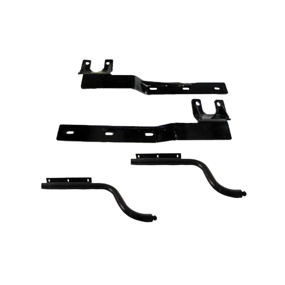 Low Air 2005 and newer Half Fender Hidden Bracket Kit - with 360 Swivel Bracket