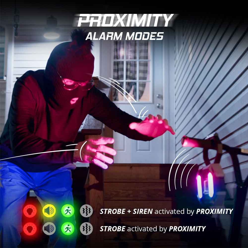 XK 7 Mode LED Work and Security Light with Remote