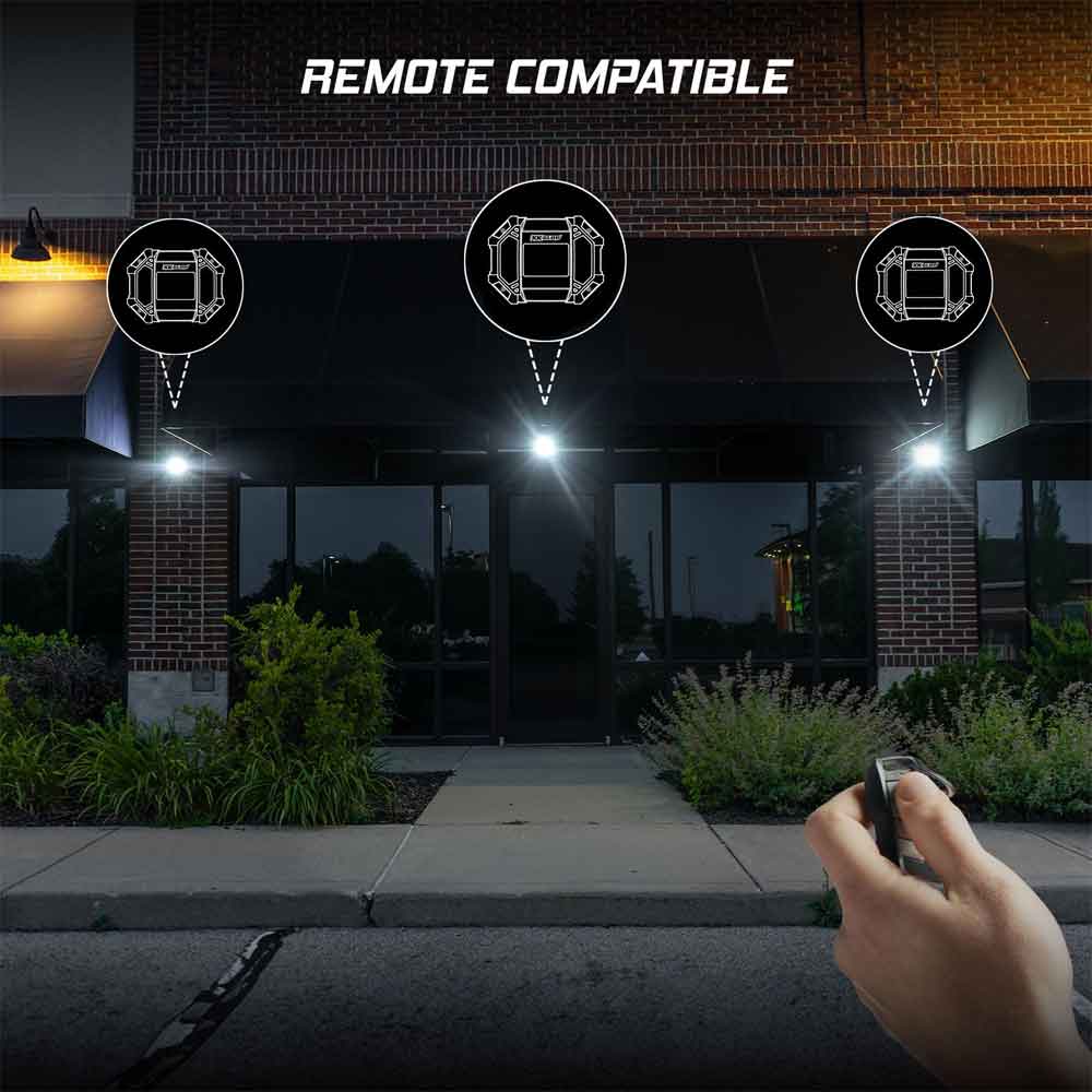 XK 7 Mode LED Work and Security Light with Remote