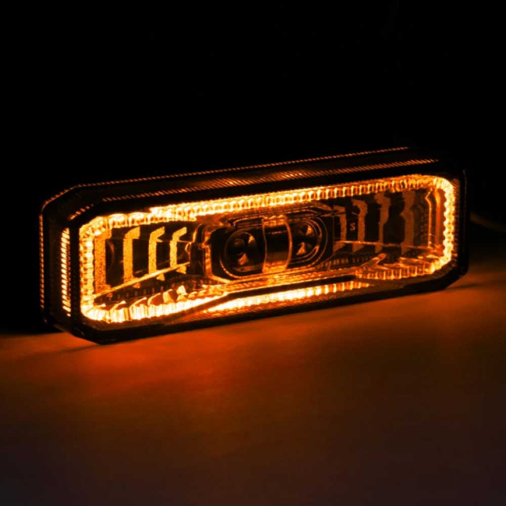 3-3/4" Tunnel Vision 10 LED Rectangle Marker Light