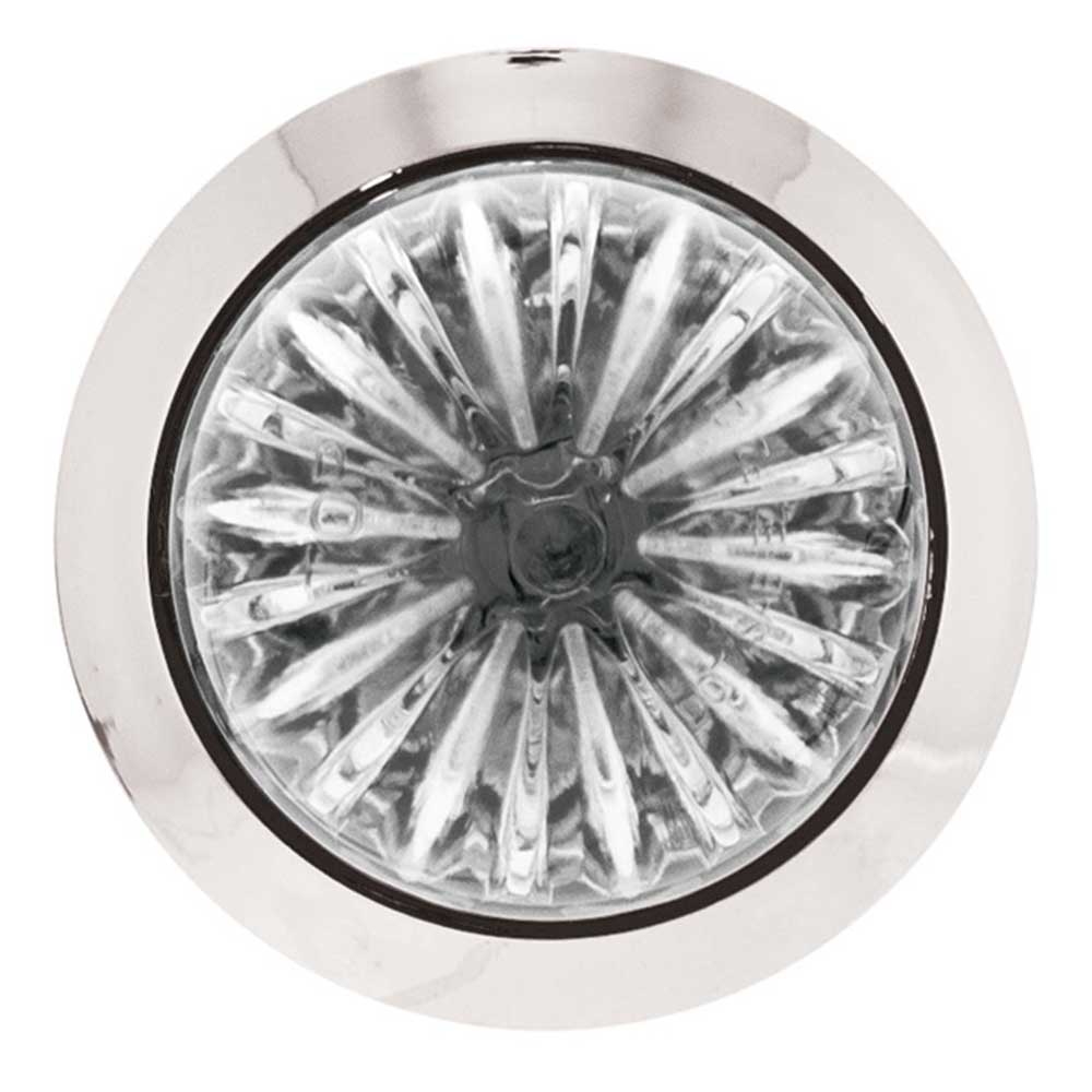 Double Fury Mini Watermelon Red, White 2 LED Light with Clear Lens