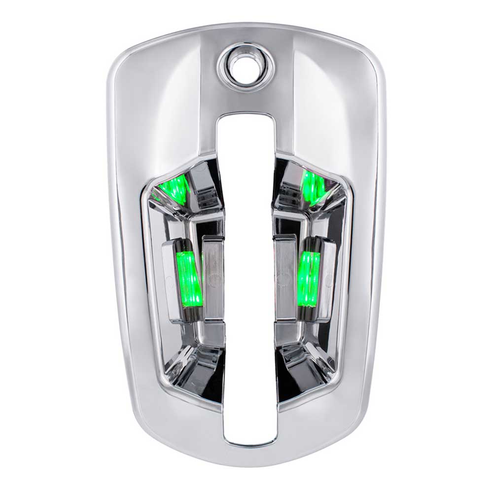 Freightliner Cascadia 2018+ Chrome 6 LED Door Handle Covers