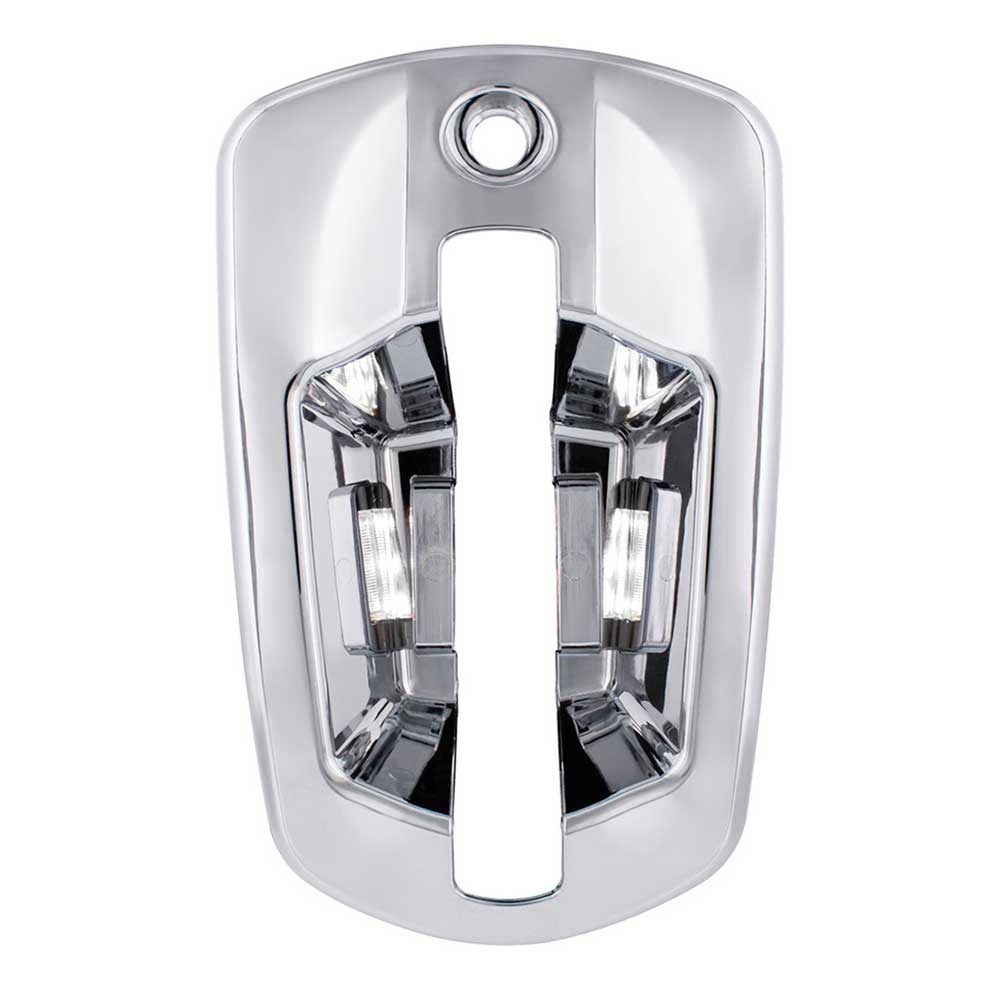 Freightliner Cascadia 2018+ Chrome 6 White LED Driver Side Door Handle Cover