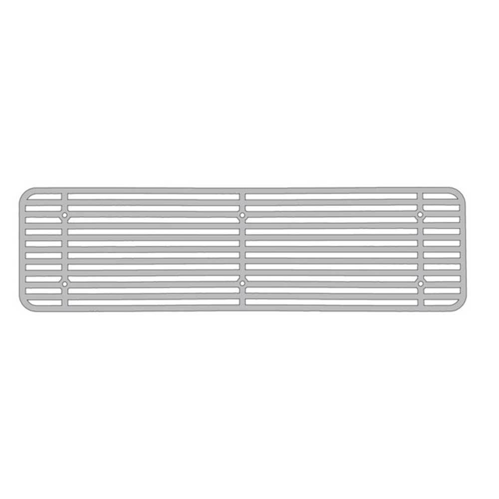 6" x 20" Series Two Stainless Steel Step Plate Insert