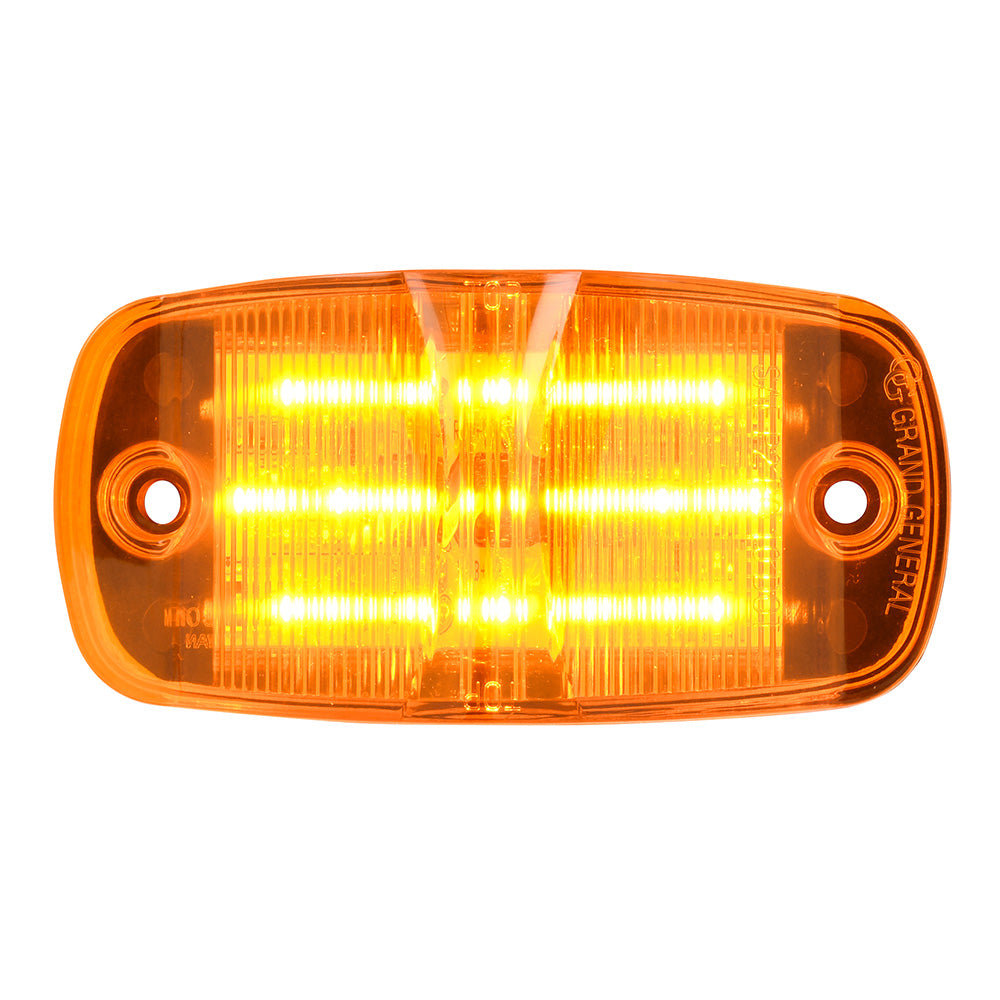Rectangular Wide Angle Camel Back LED Light Dual Function