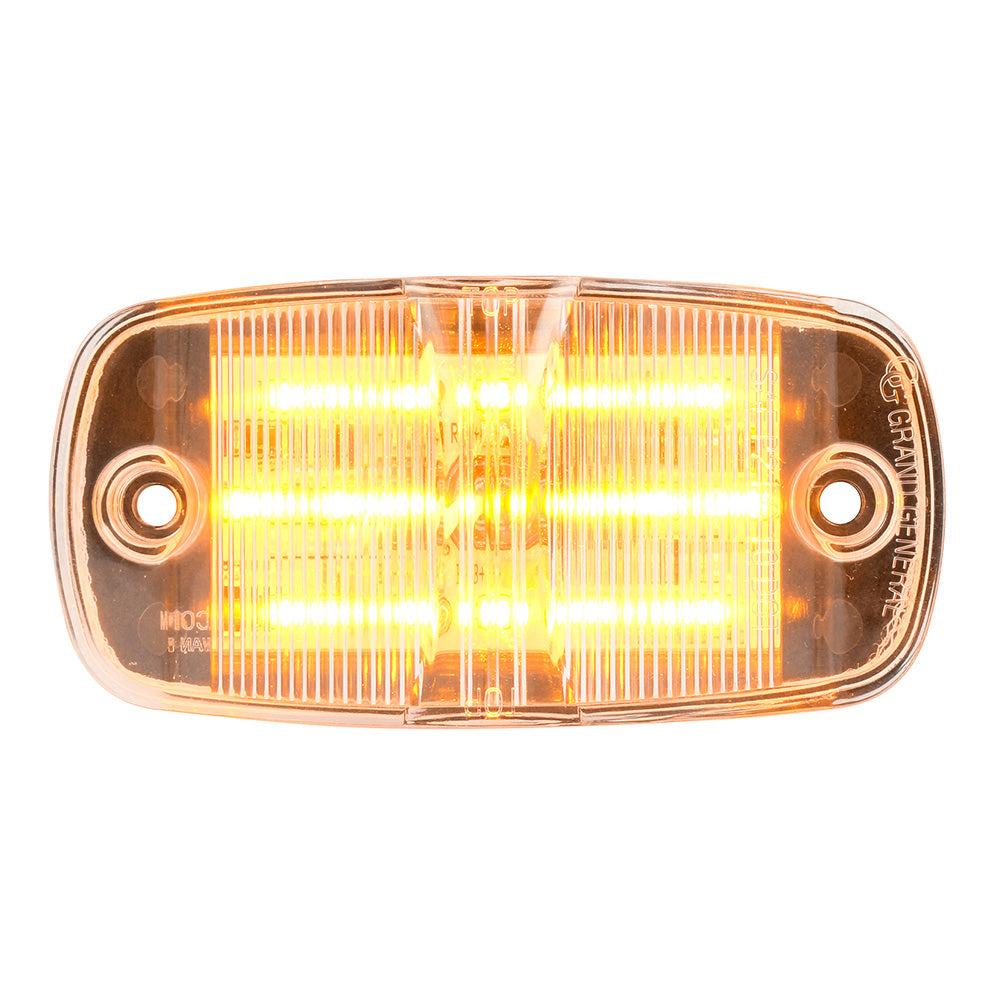 Rectangular Wide Angle Camel Back LED Light Dual Function