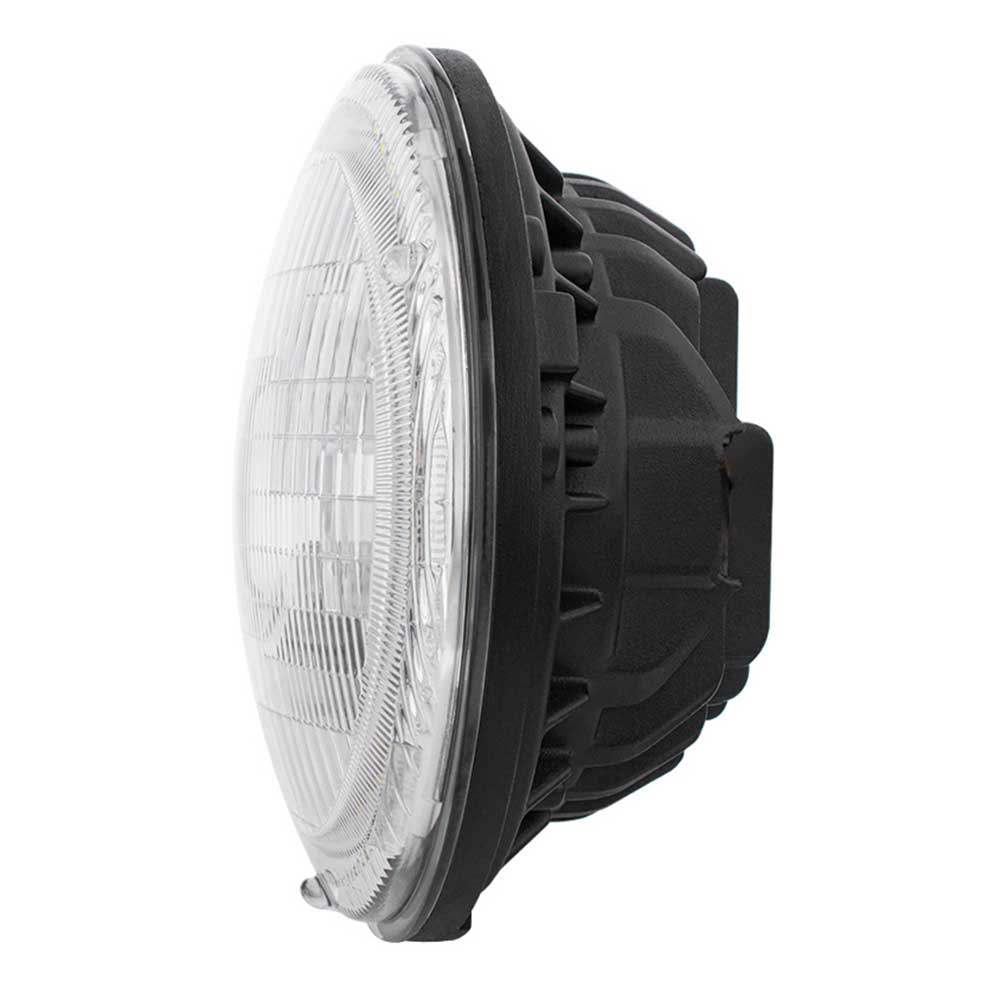 7" Ultralit High Power Projection LED Light with Dual Color LED Halo and Classic Style Lens