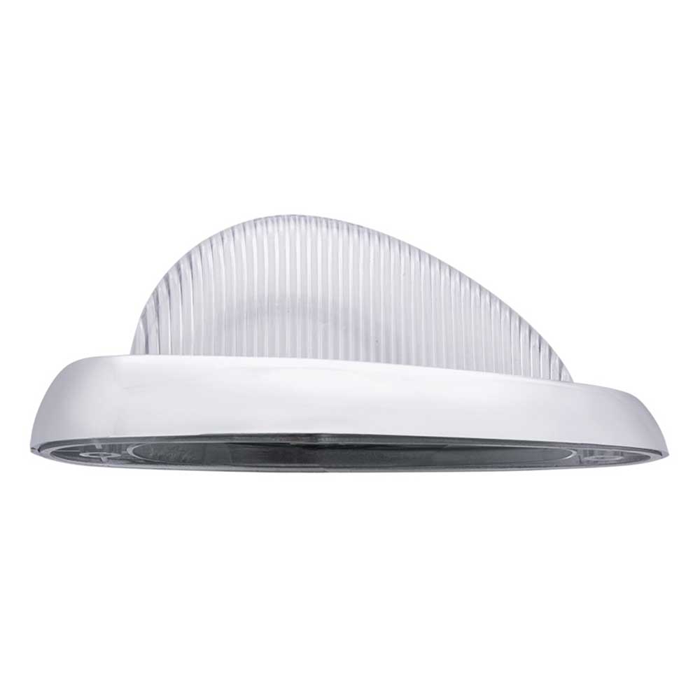 Freightliner 15 LED Side Marker Turn Signal Light with Chrome Bezel