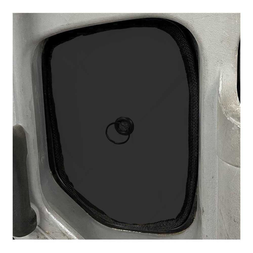 ZenEclipse Peterbilt 300 Series Black Door Window Set with Peeper