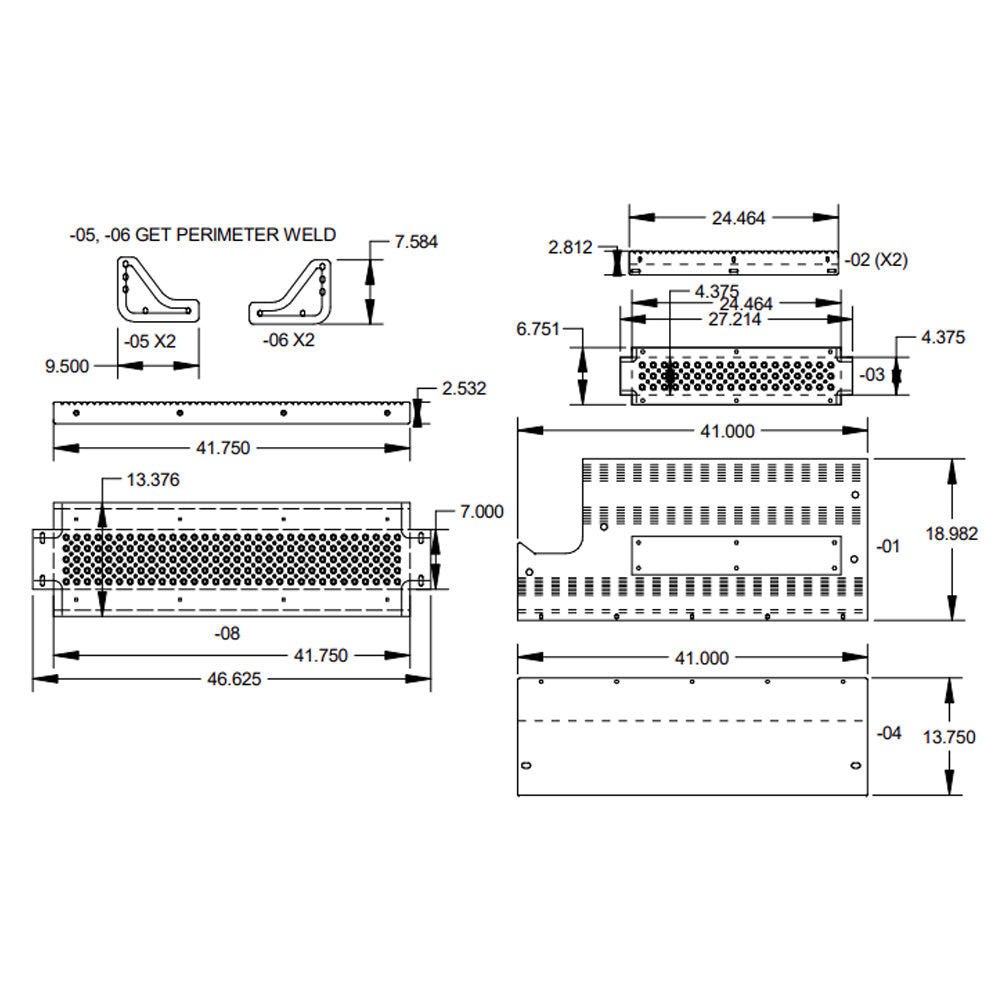 41" Peterbilt 579, 567 Set Back Axle DPF Cover and Step Kit