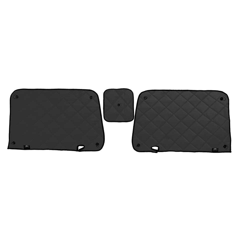 ZenEclipse Kenworth Black Door Window Set