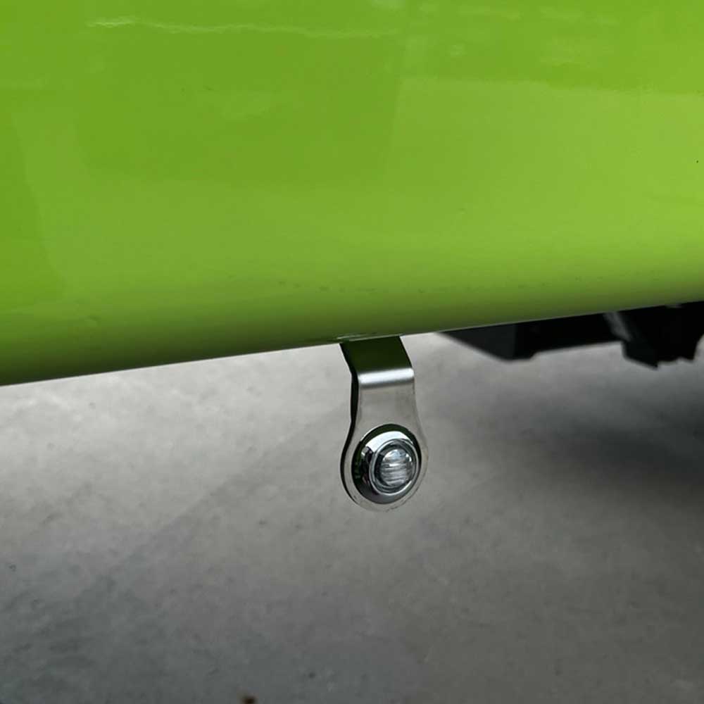 Outward Facing Frame Stainless Steel Light Bracket for 3/4" Lights