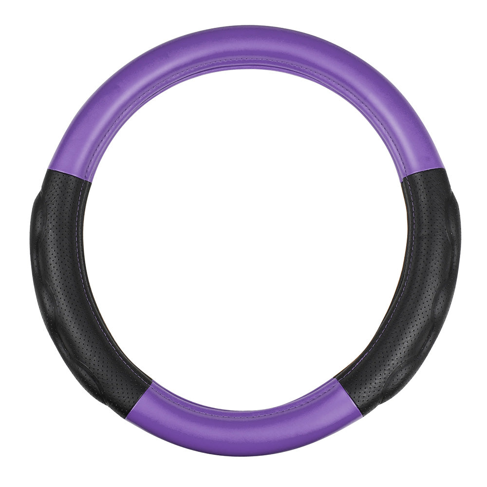 18" Deluxe Steering Wheel Cover With Grips