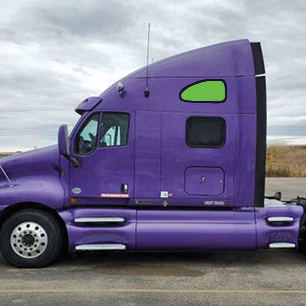 Kenworth T700, T2000 ZenEclipse Upper Bunk Window Cover Set - Grey