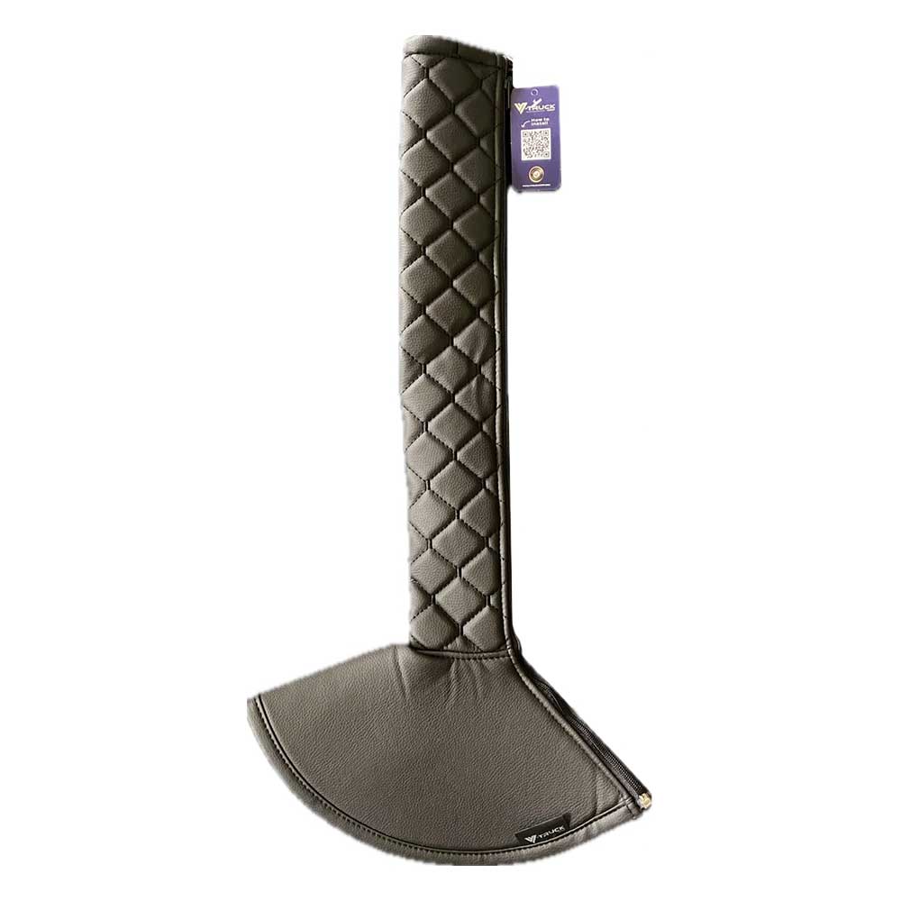 30" Faux Leather Shifter Boot with Zip Up Closure