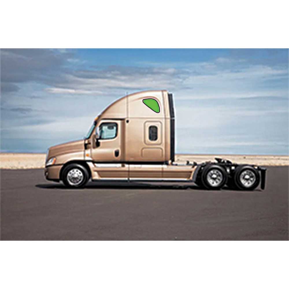 Freightliner Cascadia 2018 and newer w/ Detroit Module ZenEclipse Upper Bunk Window Cover Set - Grey