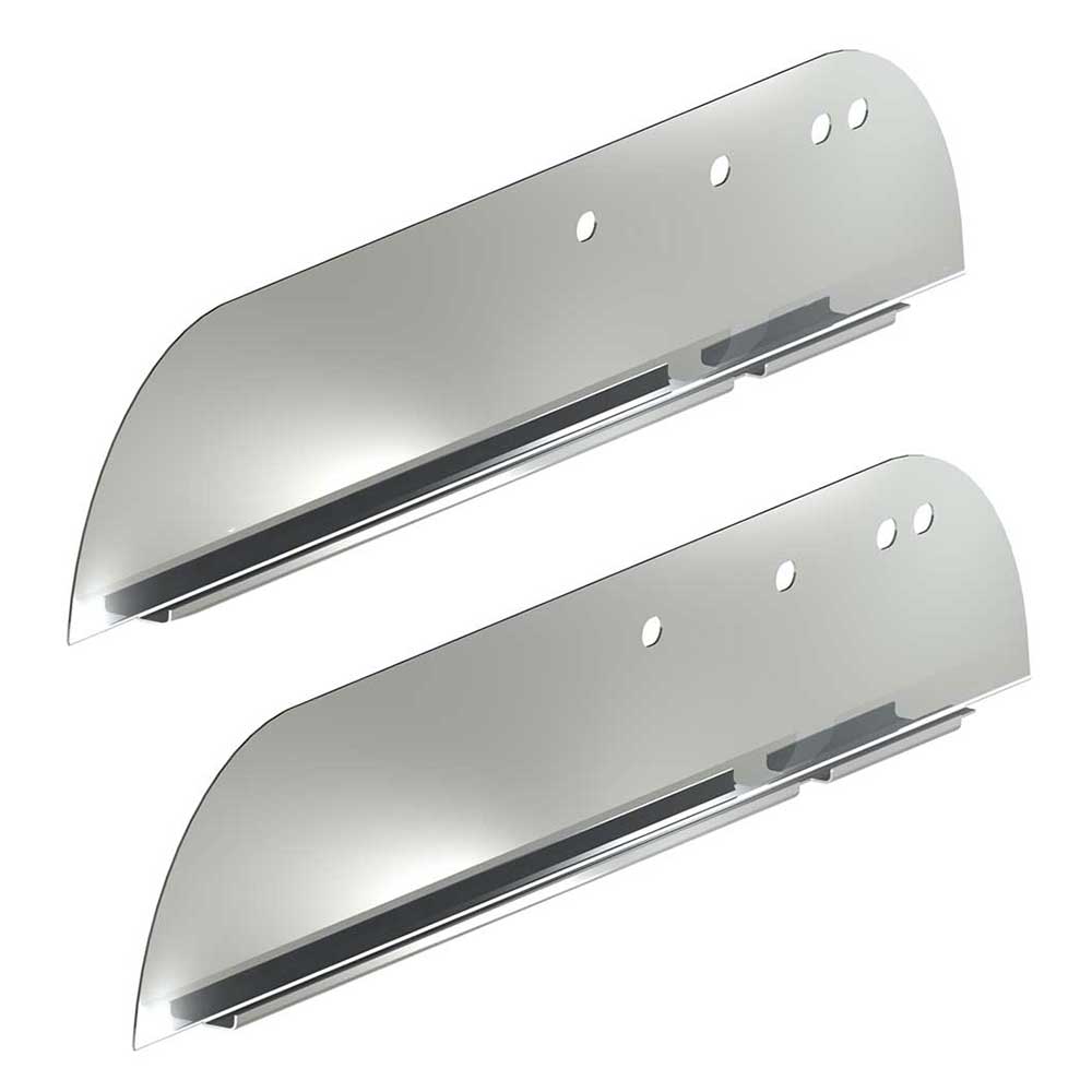 5" Stainless Steel Top Door Trim for 1973-2004 Peterbilt 379