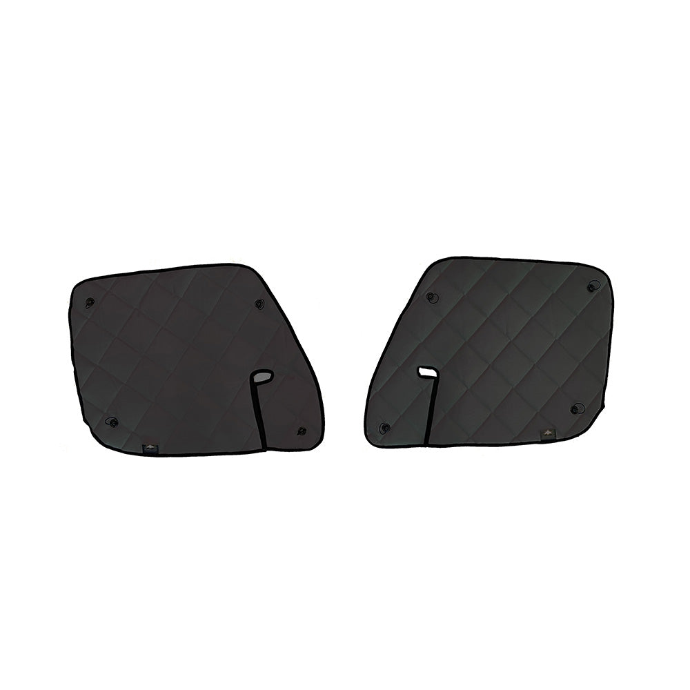 ZenEclipse Freightliner FL Series Black Door Vent Window Set