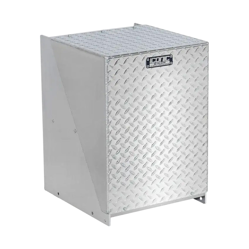 18" x 23" x 28-1/2" No Step Battery Box