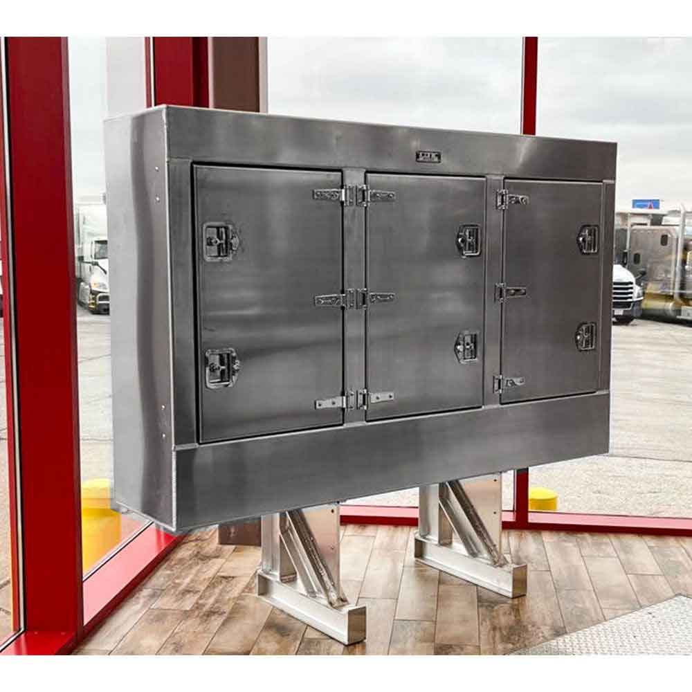 86" x 68" x 24" Enclosed Cab Rack