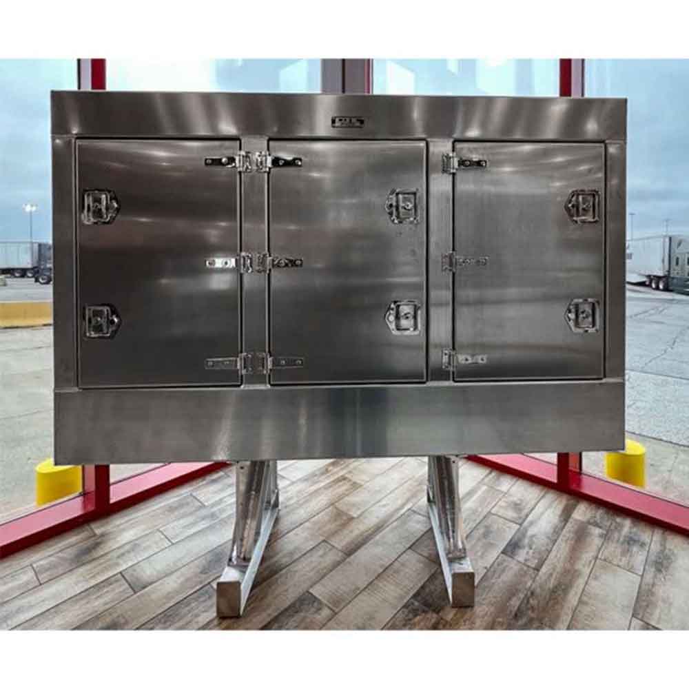 70" x 68" x 18" Enclosed Cab Rack