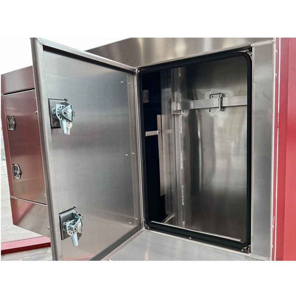 86" x 68" x 18" Enclosed Cab Rack