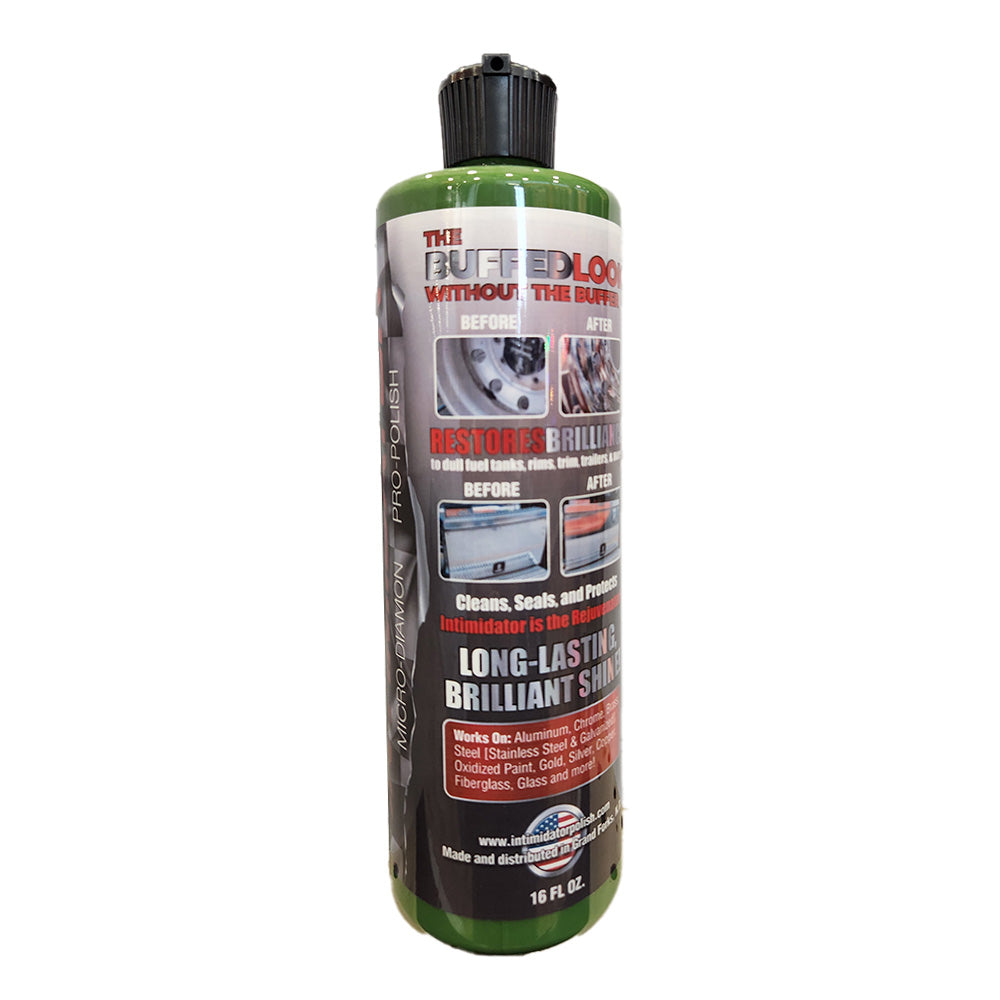 Intimidator Pro Polish Green 16oz.
