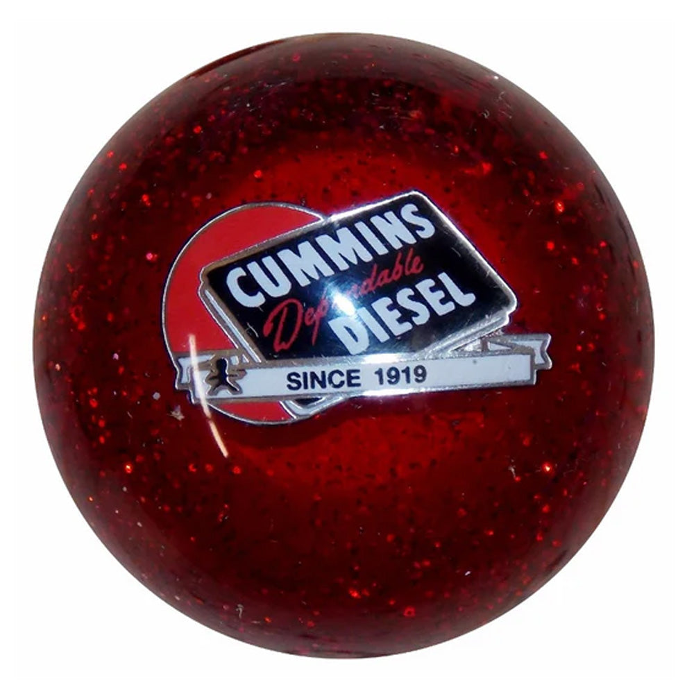 Cummins Dependable Diesel Glitter Shifter Knob