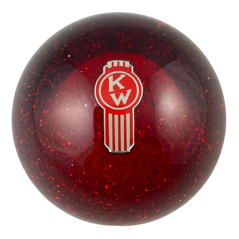 Kenworth Old Style Logo Glitter Air Brake Knob