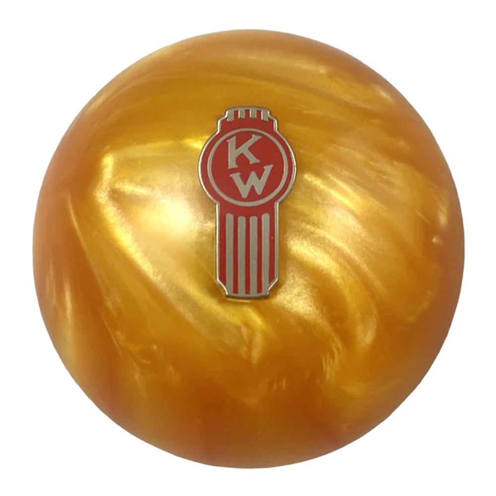 Kenworth Old Style Logo Pearl Shifter Knob