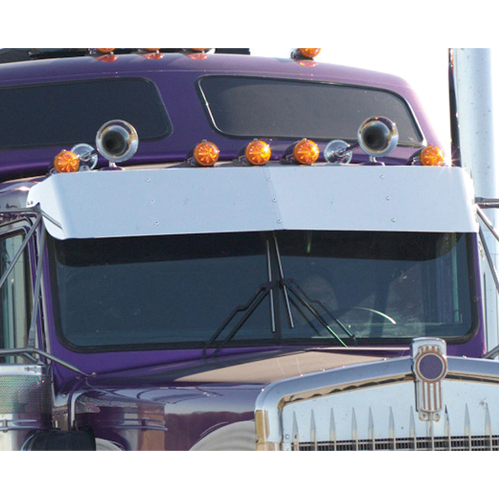 Kenworth Flat Windshield 15" Drop Visor 1989-2007