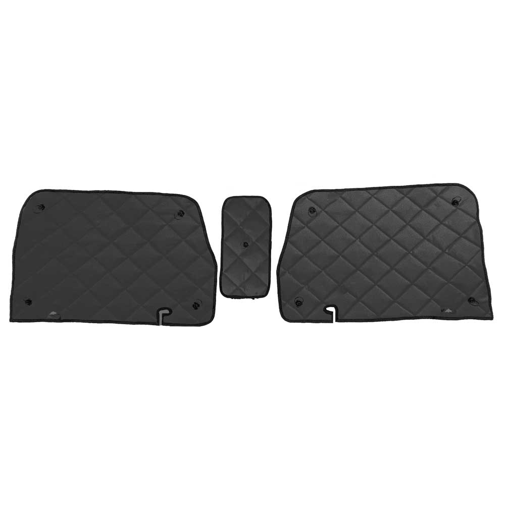 ZenEclipse 1999 and Older International 9100, 9200, 9400, 9900 Door Window Cover Set with Vent