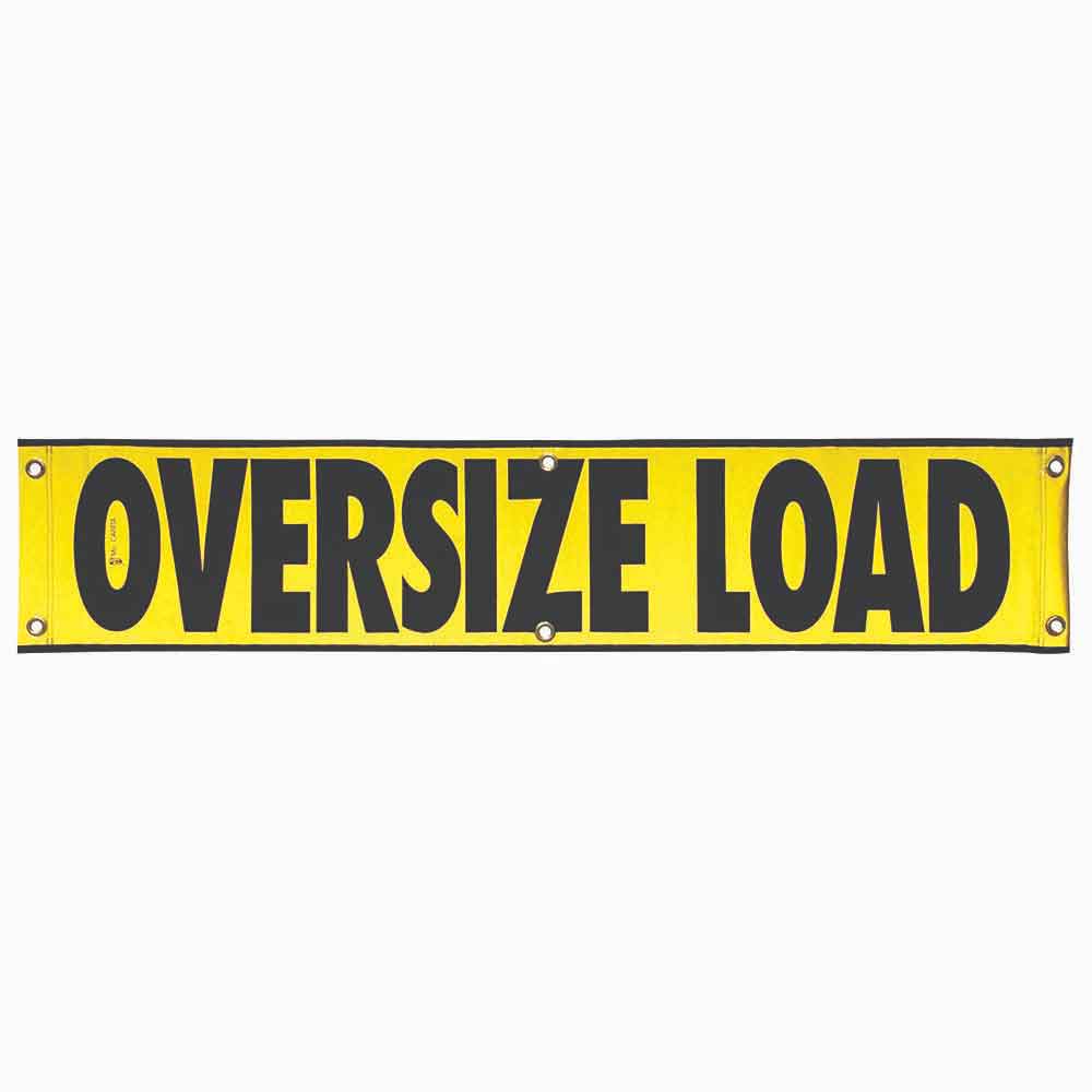 18" x 84" Reflective Oversize Load Banner