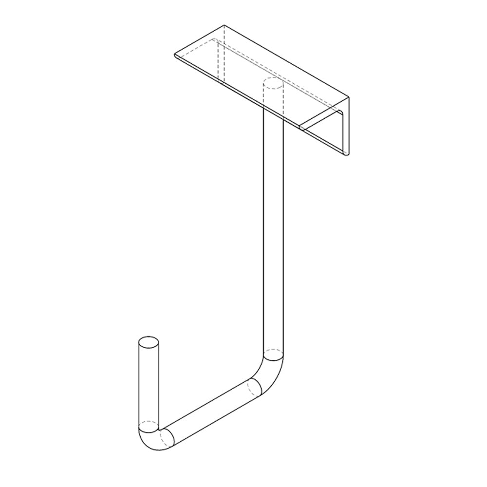 E-Z Hook Trailer 90 Degree Chain Carrier