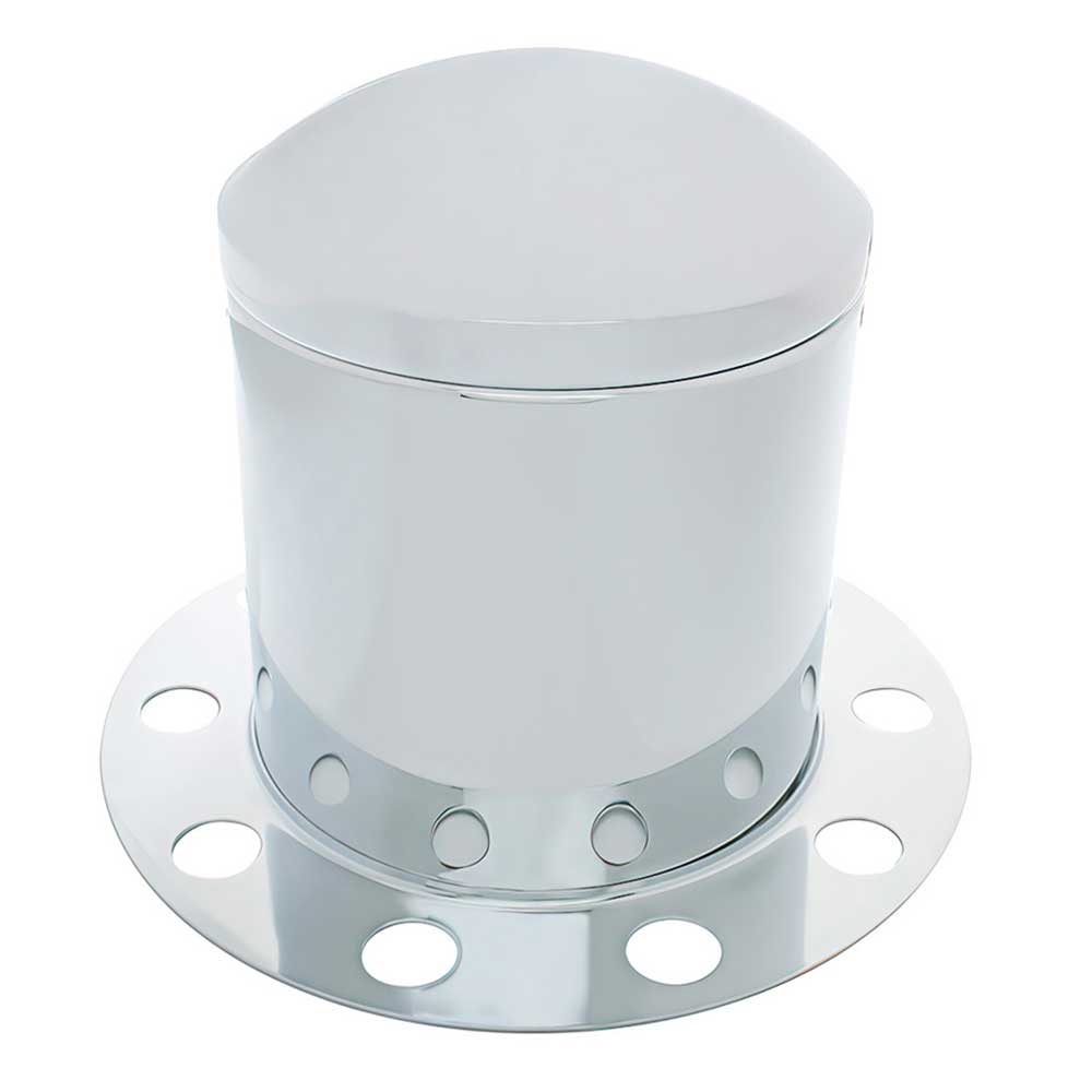 Stainless Steel Rear Axle Cover 3 Piece Kit for Hub-Pilot Hub and 33mm Nut Covers