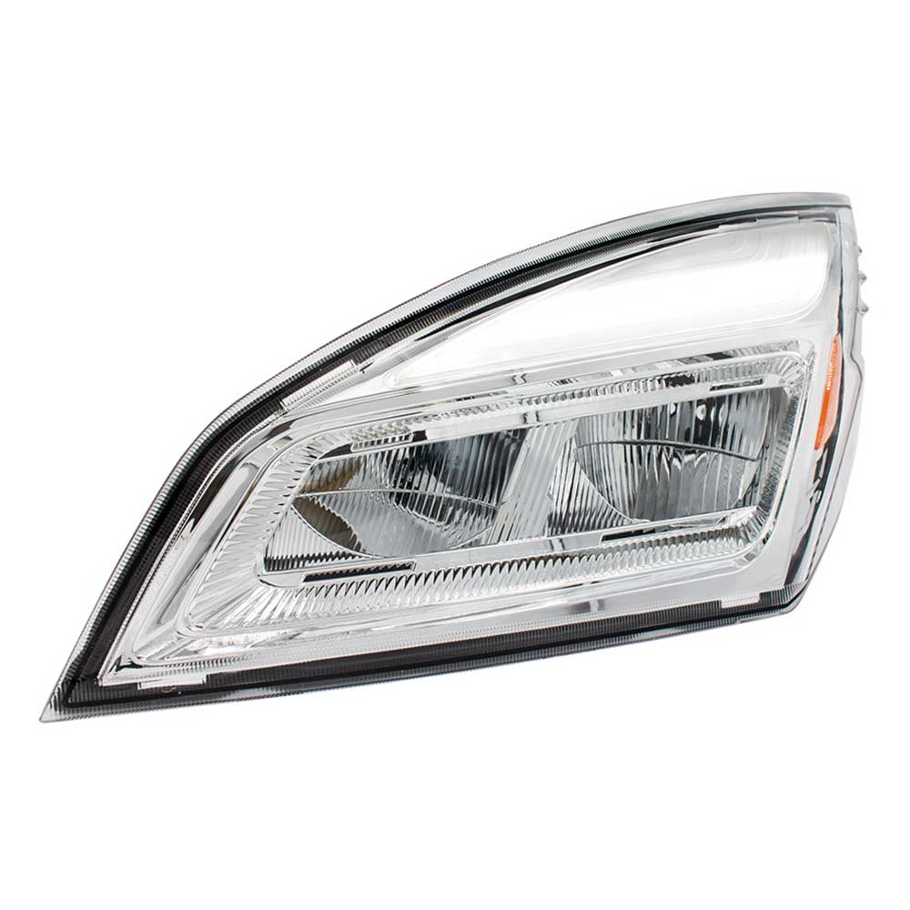 Freightliner Cascadia 2018+ High Power Chrome LED Headlight